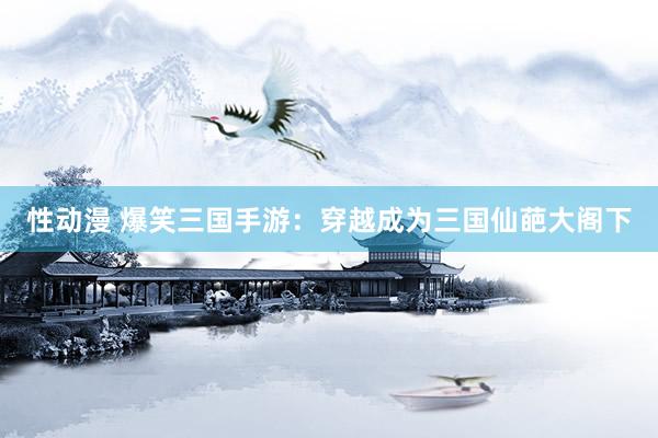 性动漫 爆笑三国手游：穿越成为三国仙葩大阁下