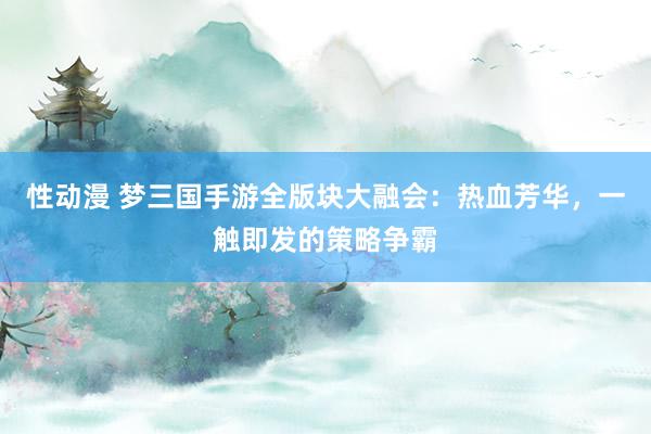 性动漫 梦三国手游全版块大融会：热血芳华，一触即发的策略争霸