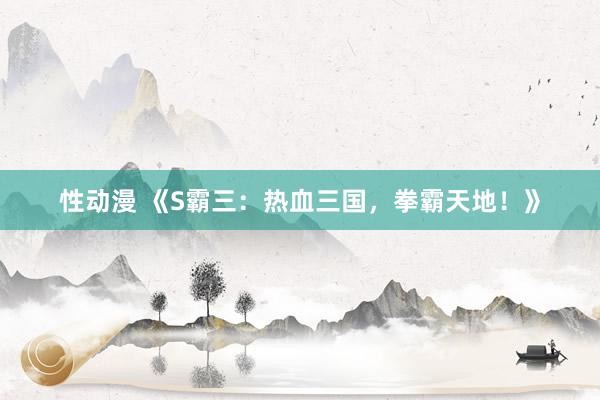 性动漫 《S霸三：热血三国，拳霸天地！》