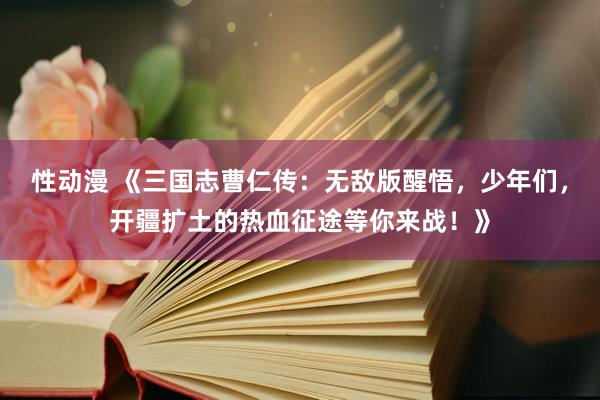 性动漫 《三国志曹仁传：无敌版醒悟，少年们，开疆扩土的热血征途等你来战！》